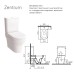 Унитаз компакт VitrA Zentrum 9012B003-7201