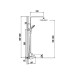 Душевая стойка Timo Helmi SX-1070/00 (1060) chrome white
