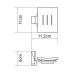 Мыльница WasserKRAFT Leine K-5029WHITE