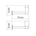 Держатель для туалетной бумаги WasserKRAFT Leine K-5096WHITE