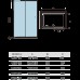 Душевая дверь WeltWasser WW200 200S2-120