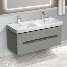 Тумба с раковиной Санвит Форма 120 подвесная белая