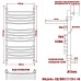 Водяной полотенцесушитель Ника ARC ЛД (Г2) ВП 120/40