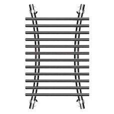 Водяной полотенцесушитель Ника BAMBOO ЛБ-8 100/50