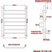 Водяной полотенцесушитель Ника TRAPEZIUM ЛТ 100/60