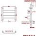 Водяной полотенцесушитель Ника TRAPEZIUM ЛТ 50/40