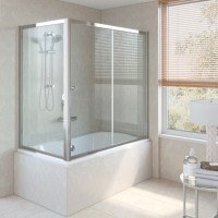 Шторка для ванны Vegas Glass 140х170 ZV+ZVF 170*90 08 01