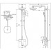 Душевая стойка Bravat Source F6173218CP-A-ENG
