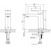 Смеситель Bravat Riffle F172106C для раковины