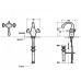 Смеситель Bravat Swan F14287G-ENG для раковины