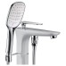 Смеситель Timo Helmi 4000/00-16Y-CR chrome white для ванны