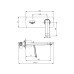 Смеситель Timo Helmi 4071/00-16SM chrome white для раковины