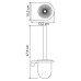 Ершик WasserKRAFT Kammel K-8327