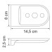 Мыльница WasserKRAFT Kammel K-8369WHITE