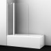 Шторка для ванны WasserKRAFT Leine 140х110 35P02-110WHITE Fixed