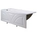 Акриловая ванна 1Marka One Modern 150х75 на каркасе