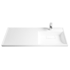 Раковина для мебели Акватон Лондри 120 литой мрамор