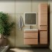 Тумба под раковину Style Line Атлантика 60 Люкс Plus ясень перламутр подвесная