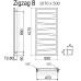 Электрический полотенцесушитель Terma Zigzag 107х50 3040