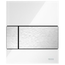 Кнопка для инсталляции Tece TECEsquare Urinal 9242801 белый/нержавеющая сталь с покрытием против отпечатков пальцев