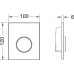 Кнопка для инсталляции Tece TECEloop Urinal 9242625 матовый хром