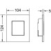 Кнопка для инсталляции Tece TECEnow Urinal 9242401 глянцевый хром