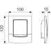 Кнопка для инсталляции Tece TECEambia Urinal 9242100 белый