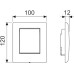 Кнопка для инсталляции Tece TECEplanus Urinal 9242310 нержавеющая сталь