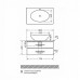 Тумба под раковину СанТа Вегас 80