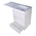 Тумба под раковину Style Line Даллас 120 Люкс Plus белый напольная
