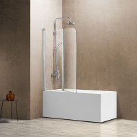 Шторка для ванны Vincea 140х114 VSB-12114CL