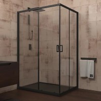 Душевой уголок Veconi Rovigo RV14-12080-01-C5 стекло прозрачное