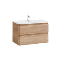 Тумба с раковиной Vincea Alba 80 W.Oak