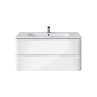 Тумба с раковиной Vincea Alba 100 L.White