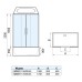 Душевой бокс WeltWasser WW500 Emmer-2 170х85