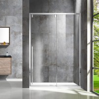 Душевая дверь Vincea Lugano VDS-1L120CL-1, хром, стекло прозрачное