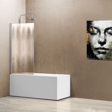 Шторка для ванны Vincea 140х80 VSB-11800CH