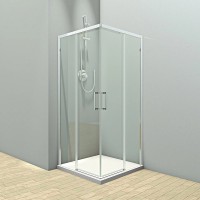 Душевой уголок Veconi Rovigo RV47-80-01-C4 стекло прозрачное
