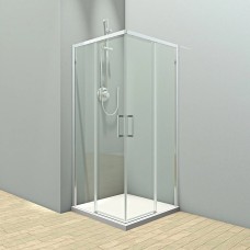 Душевой уголок Veconi Rovigo RV47-90-01-C4 стекло прозрачное