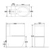 Бачок для унитаза BelBagno Amanda BB051T