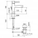 Смеситель Webert Conic CN830102015 для раковины