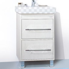 Тумба под раковину Бриклаер Чили 55 светлая лиственница С