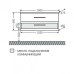 Тумба под раковину Санта Вегас 105 2 ящика подвесная