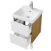 Тумба под раковину Акватон Сканди 45 белый/дуб рустикальный