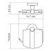 Держатель для туалетной бумаги WasserKRAFT Aland K-85025