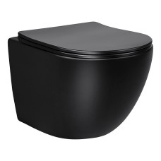 Подвесной унитаз Vincea Globo VT1-14SMB сиденье с микролифтом