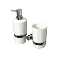 Держатель стакана и дозатора WasserKRAFT K-28289