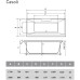 Акриловая ванна Vayer Casoli 180x80