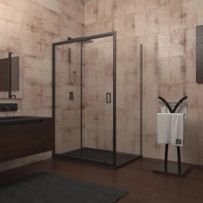 Душевой уголок Veconi Rovigo RV046B-140100PR-01-19C1 стекло прозрачное