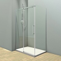 Душевой уголок Veconi Rovigo RV071-16090PR-01-19C4 стекло прозрачное